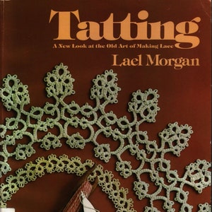 Book Tatting Patterns 1977, Shuttle Lace Tatting, vintage lace tatted Motifs Pattern, PDF Instant Digital Download, eBook tatting lessons