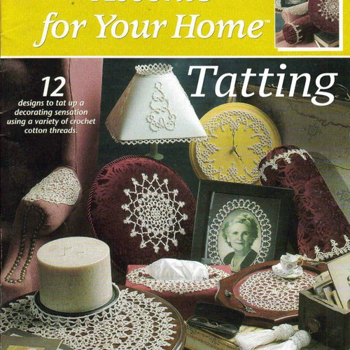 Book Tatting Patterns 1977 Shuttle Lace Tatting Vintage Lace Etsy