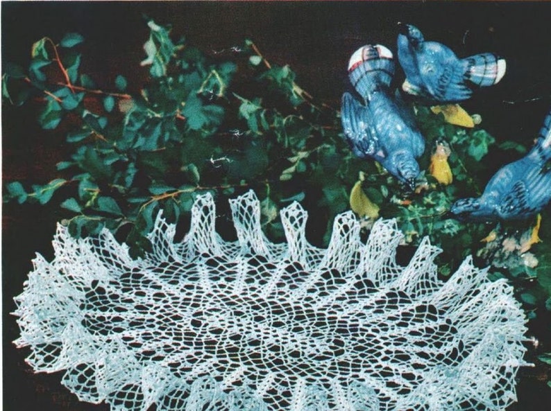 Vintage Crochet and Tatting Ebook Doilies Patterns 1952 Etsy