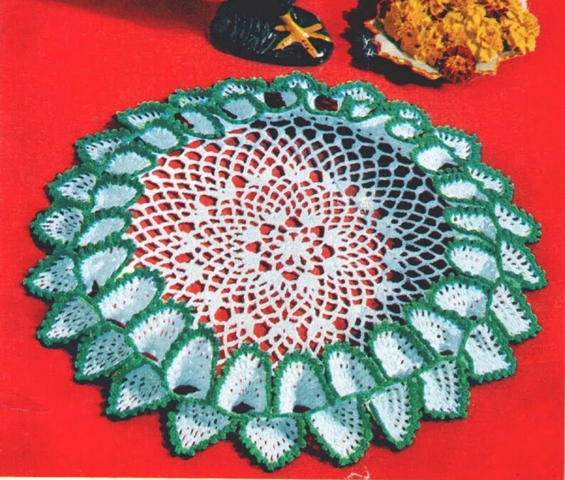 Vintage Crochet and Tatting Ebook Doilies Patterns 1952 Etsy