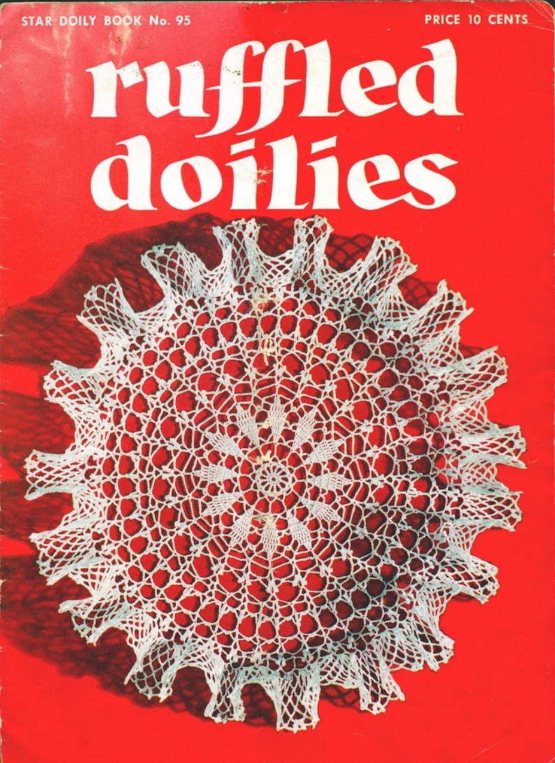 Vintage Crochet and Tatting Ebook Doilies Patterns 1952 Etsy