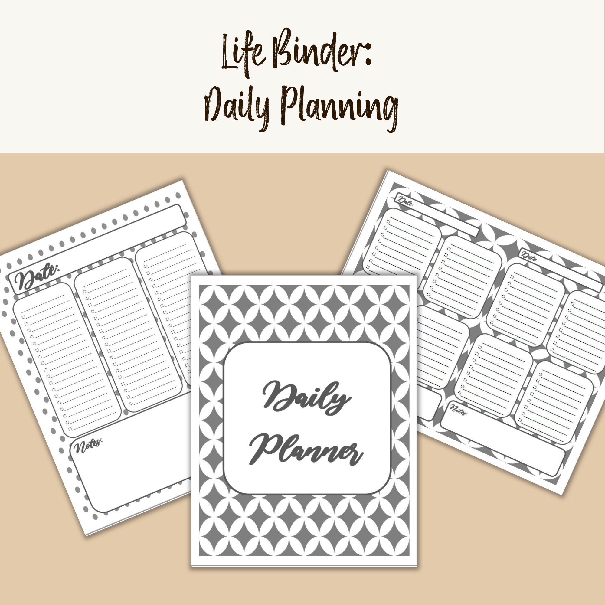 Life Binder Printable | Home Management Binder | Home Management ...