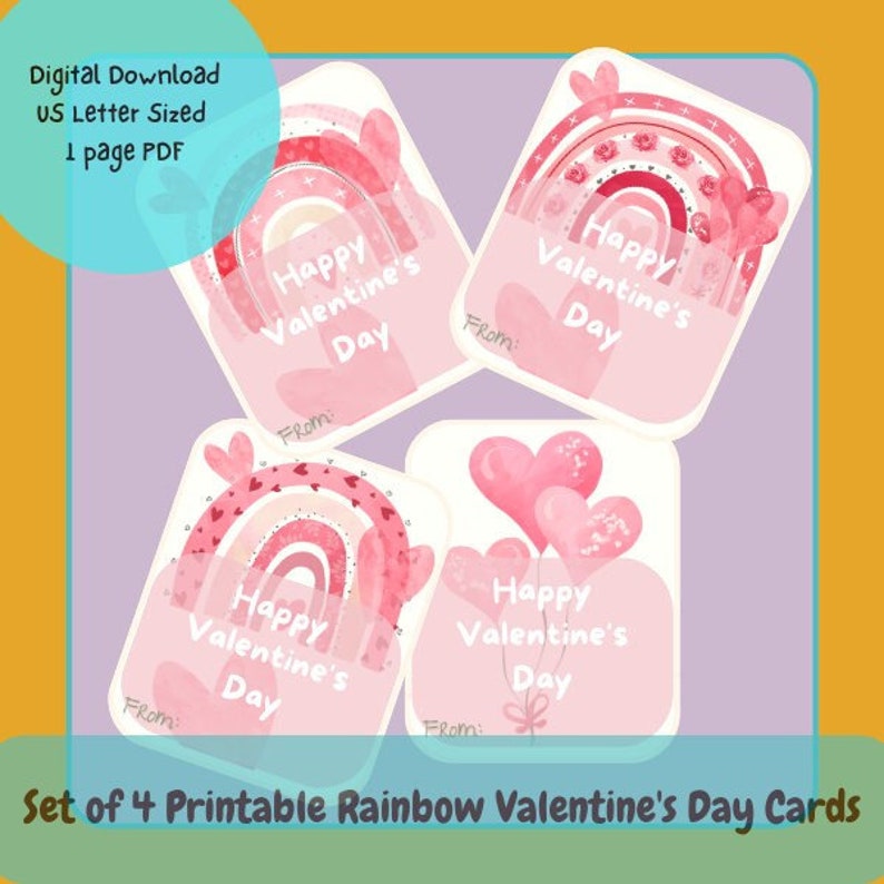 Printable Valentines Cards For Girls