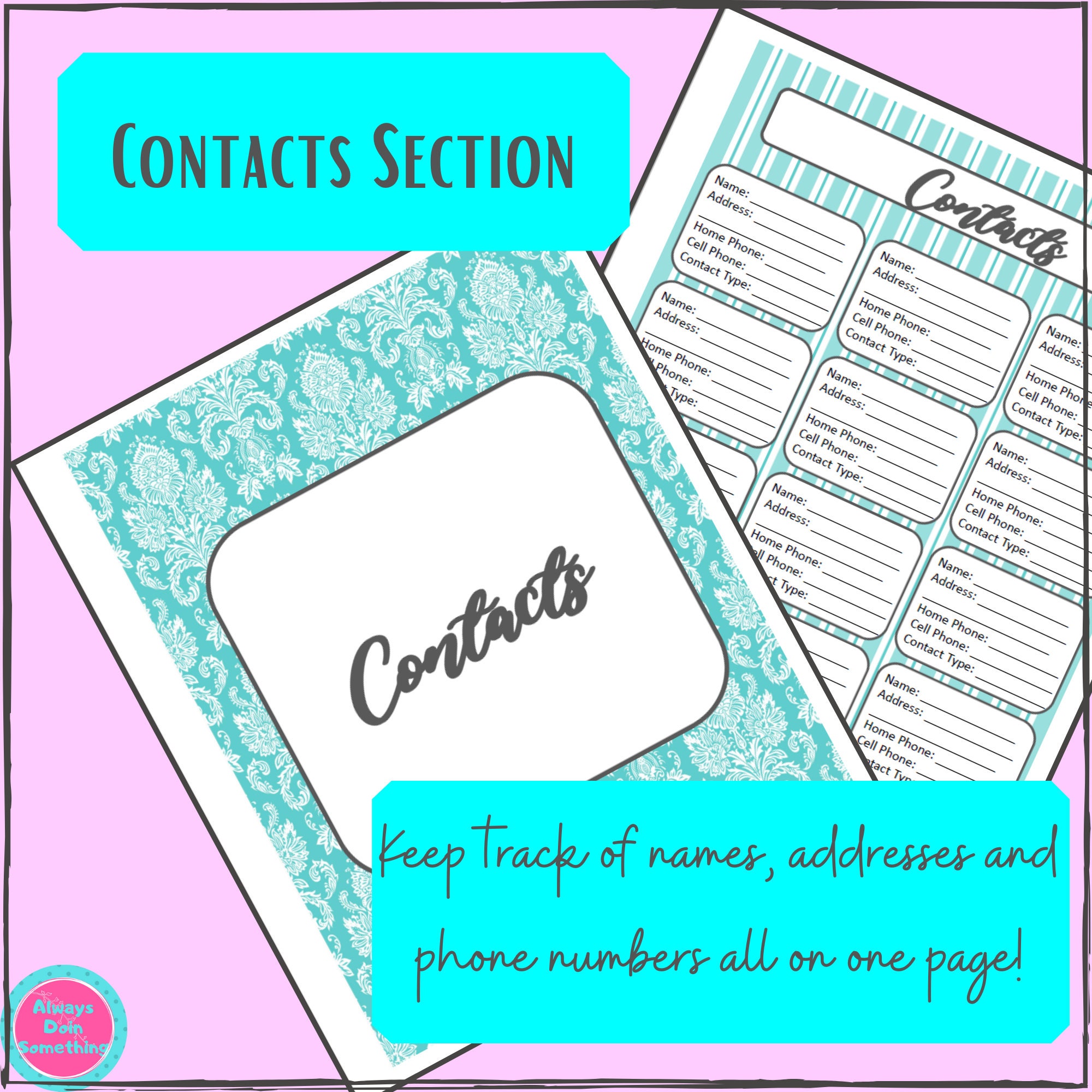 Life Binder Printable | Home Management Binder | Home Management ...