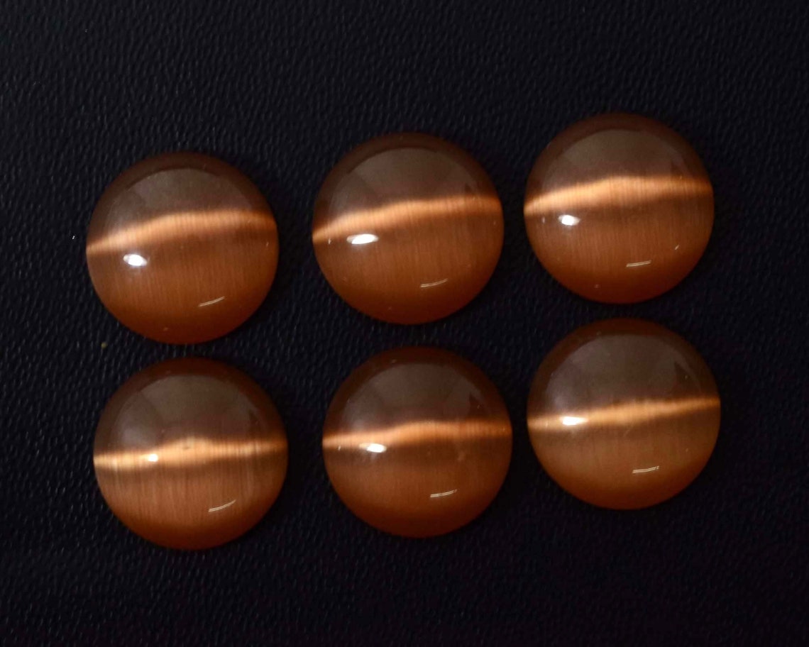 Rare Cat's Eye Gemstone Cats Eye Round Shape Gemstone For Etsy