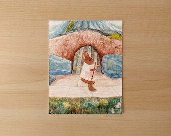 Carte postale - Nettoyage de Printemps