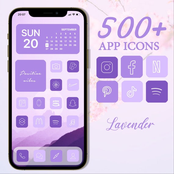 Lavender App Icons Purple Aesthetic Icons Lilac Violet Pink Etsy Lavender App Icons Purple Aesthetic Icons Lilac Violet Pink Etsy