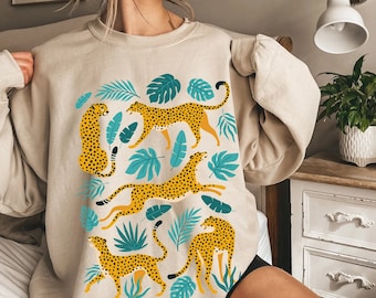 Tiger Sweatshirt - Etsy