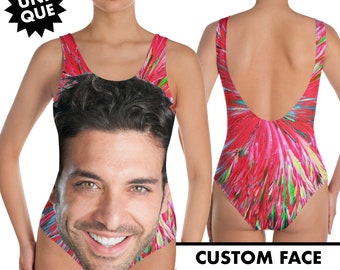 personalised face swimsuit