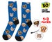 Custom Face Socks, Personalized Photo Socks, Picture Socks, Face on Socks, Customized Funny Photo Gift For Her, Him or Best Friends 