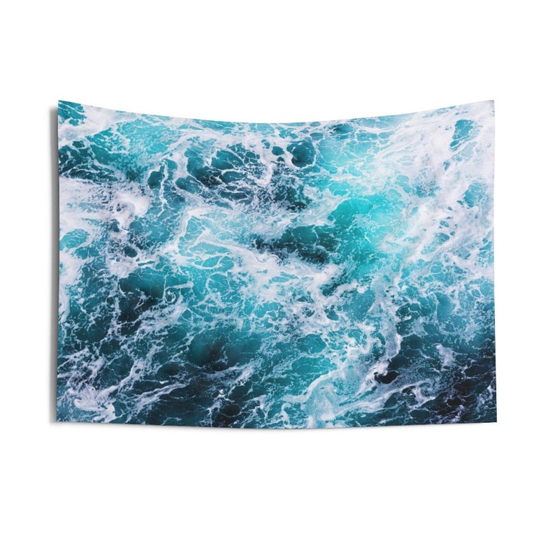 Ocean Tapestry Sea Wave Tapestry Ocean Wall Tapestry Nature | Etsy
