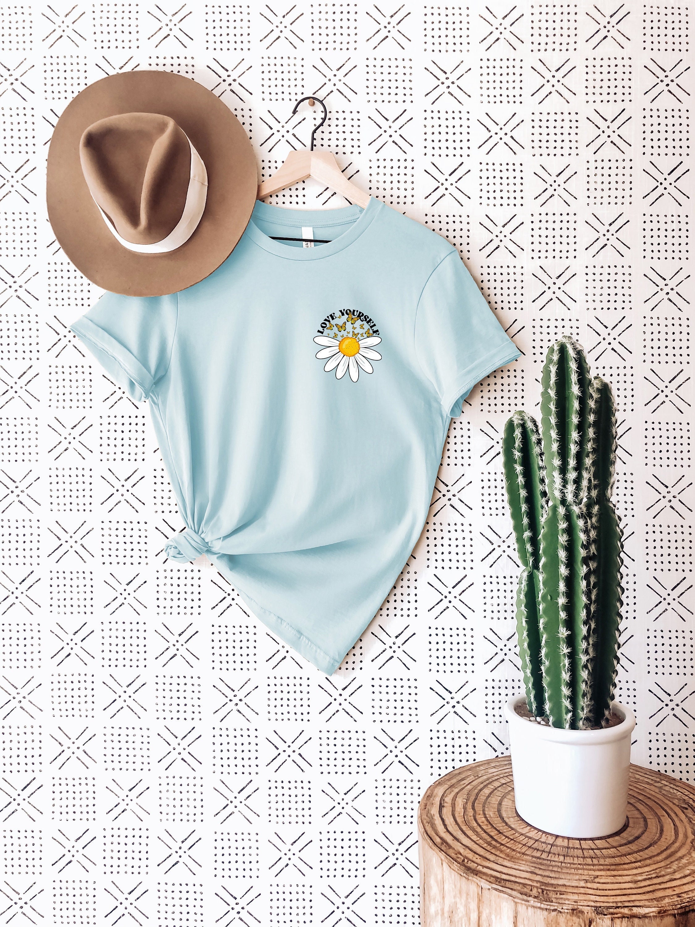 Daisy Shirt Wildflower Shirt Boho Shirt Floral T-shirt - Etsy