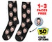 Custom Face Socks, Personalized Photo Socks, Picture Socks, Face on Socks, Customized Funny Photo Gift For Her, Him or Best Friends 