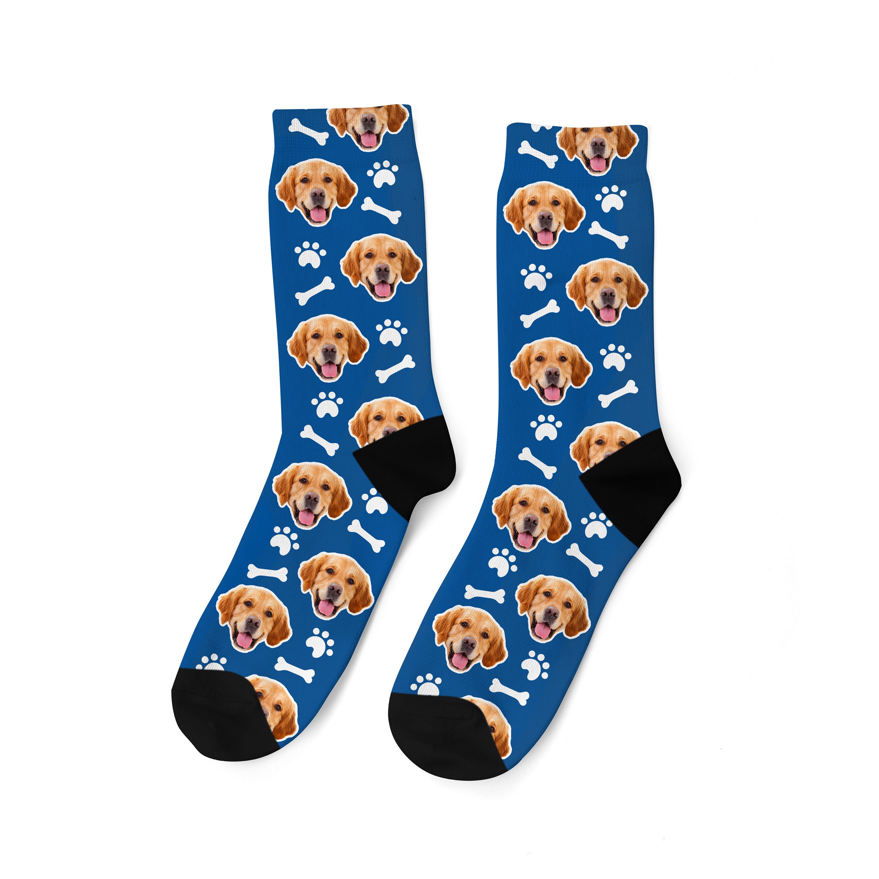 Custom Dog Socks Personalized Pet Photo Socks Customized Cute Etsy