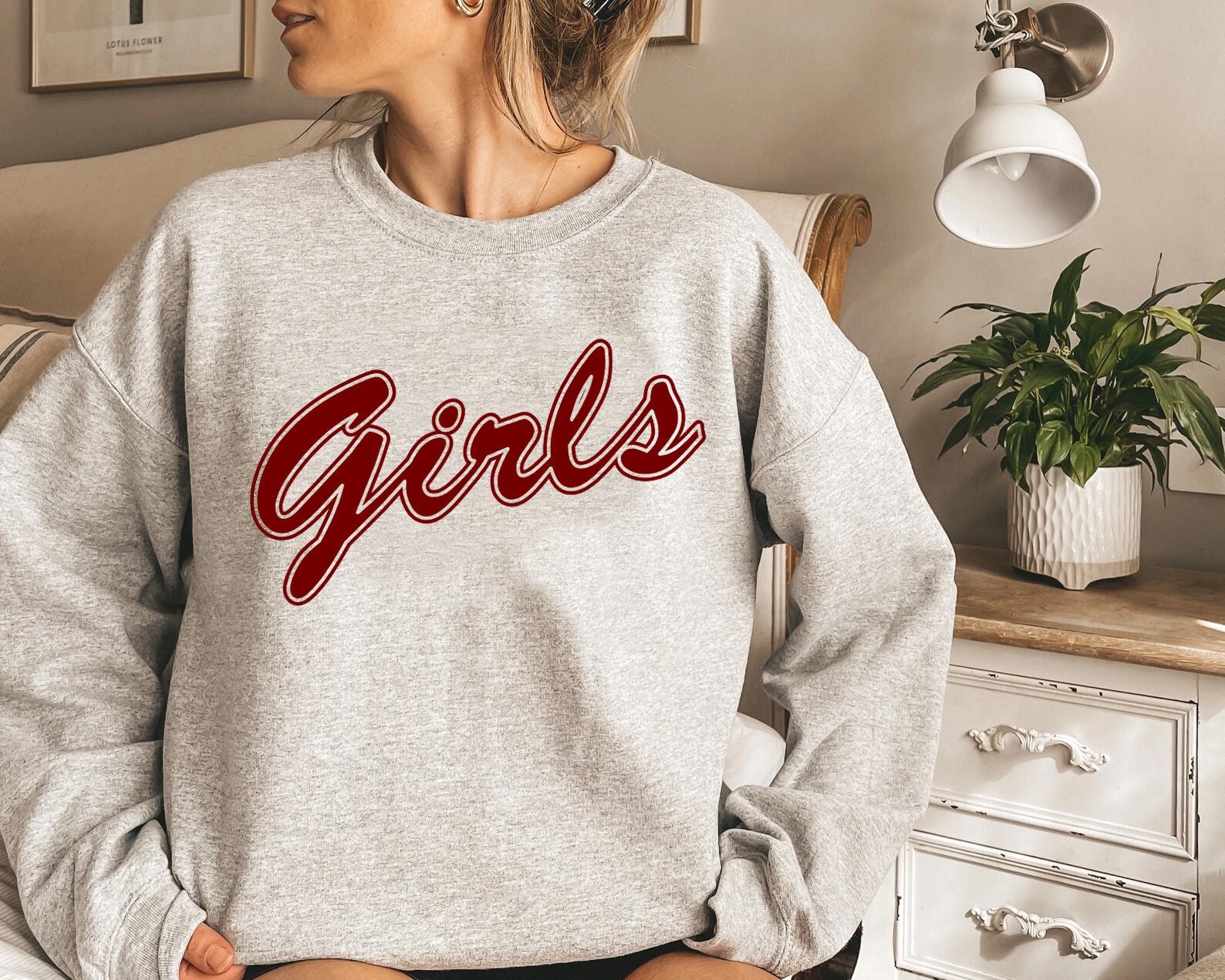 Girls Sweatshirt Friends - Etsy