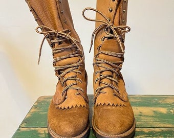 vulcan leather boots