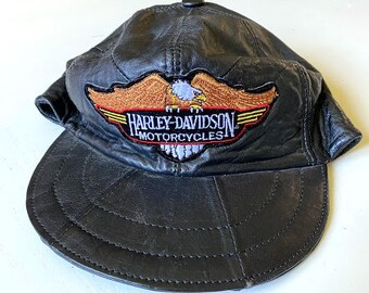 Vintage Rare Leather Harley Davidson 
