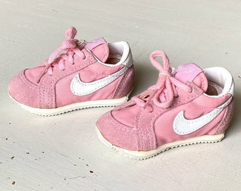 baby pink nike sneakers