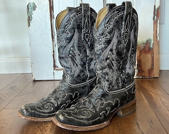 Vintage Panhandle Slim by Sanders Boots Men display picture 2