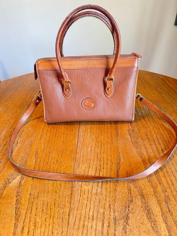 DOONEY&BOURKE ハンドバッグ ブラウン ヴィンテージ アヒル Vintage 