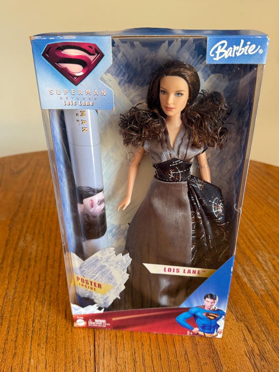 Barbie Superman Returns Lois Lane 人形 2005 Lois Lane From Superman Returns Barbie Doll, Collectible Doll