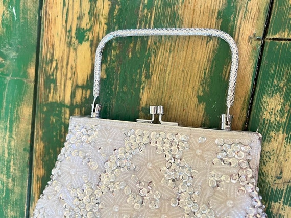 Beaded & Sequins Vintage Handbag Purse for Women/… - image 5