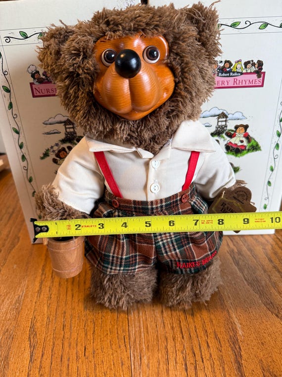RAIKES BEARS Robert Raikes ぬいぐるみ 1995 Robert Raikes Bears, Set of 2 Jack & Jill, Nursery Rhymes