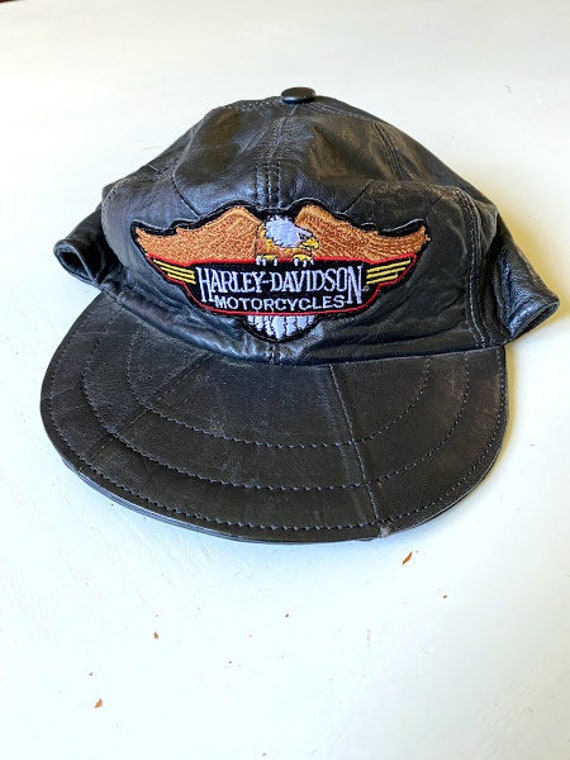 Vintage Rare Leather Harley Davidson 