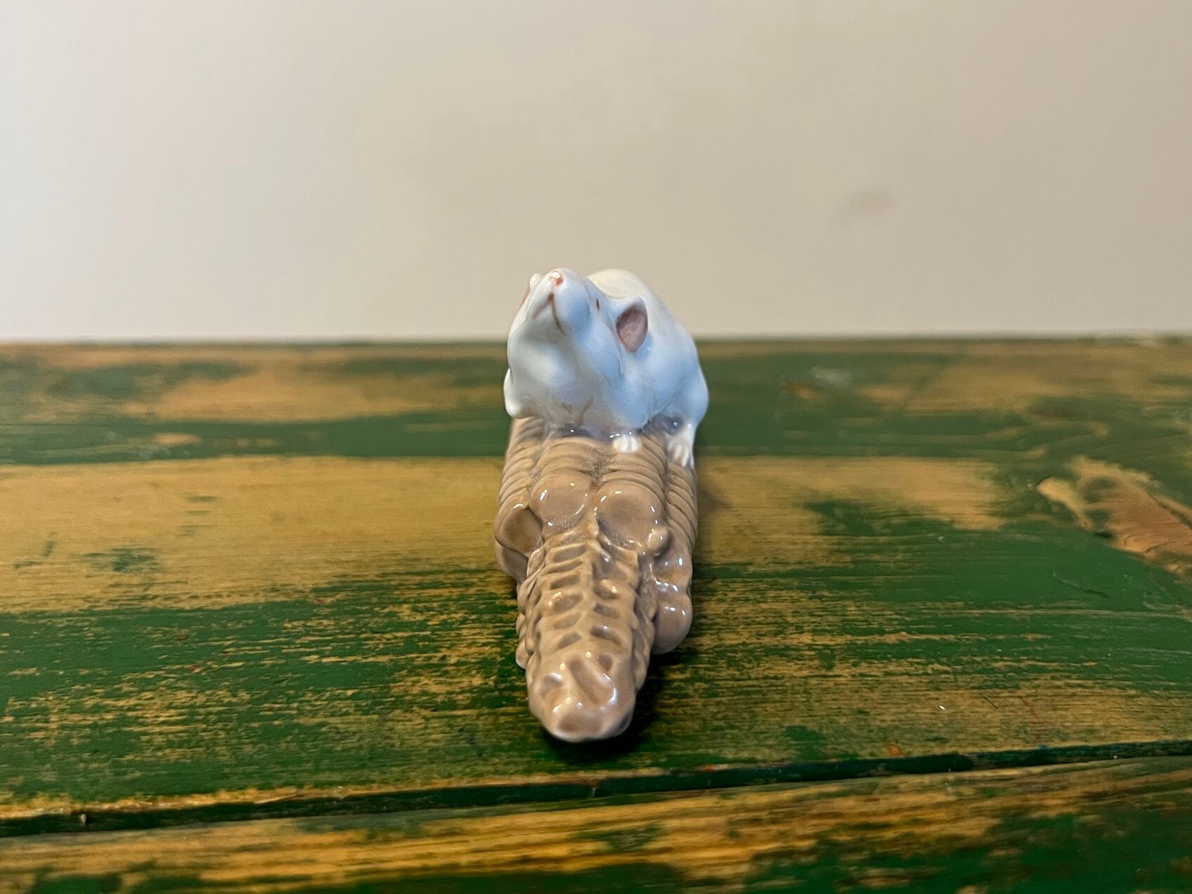 Royal Copenhagen Mouse on Corn Cob Bone China Figurine Royal Copenhagen Mouse on Corn Cob Bone China Figurine