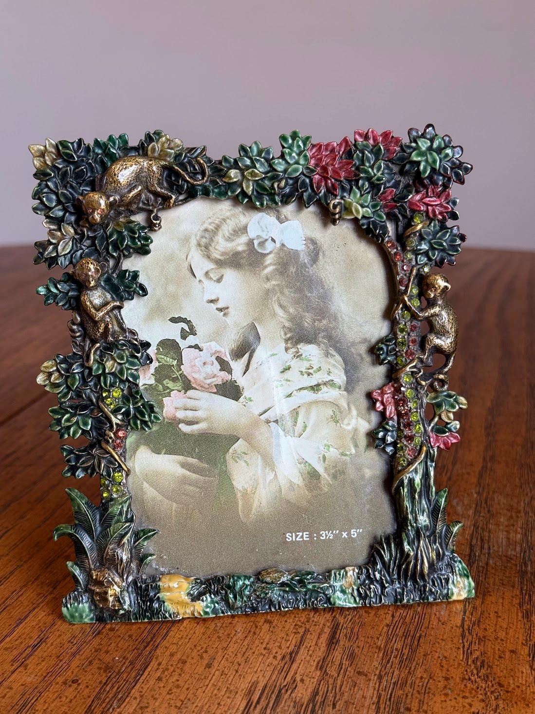 Tizo Picture Frame, Designer Collectible Home Decor, Metal
