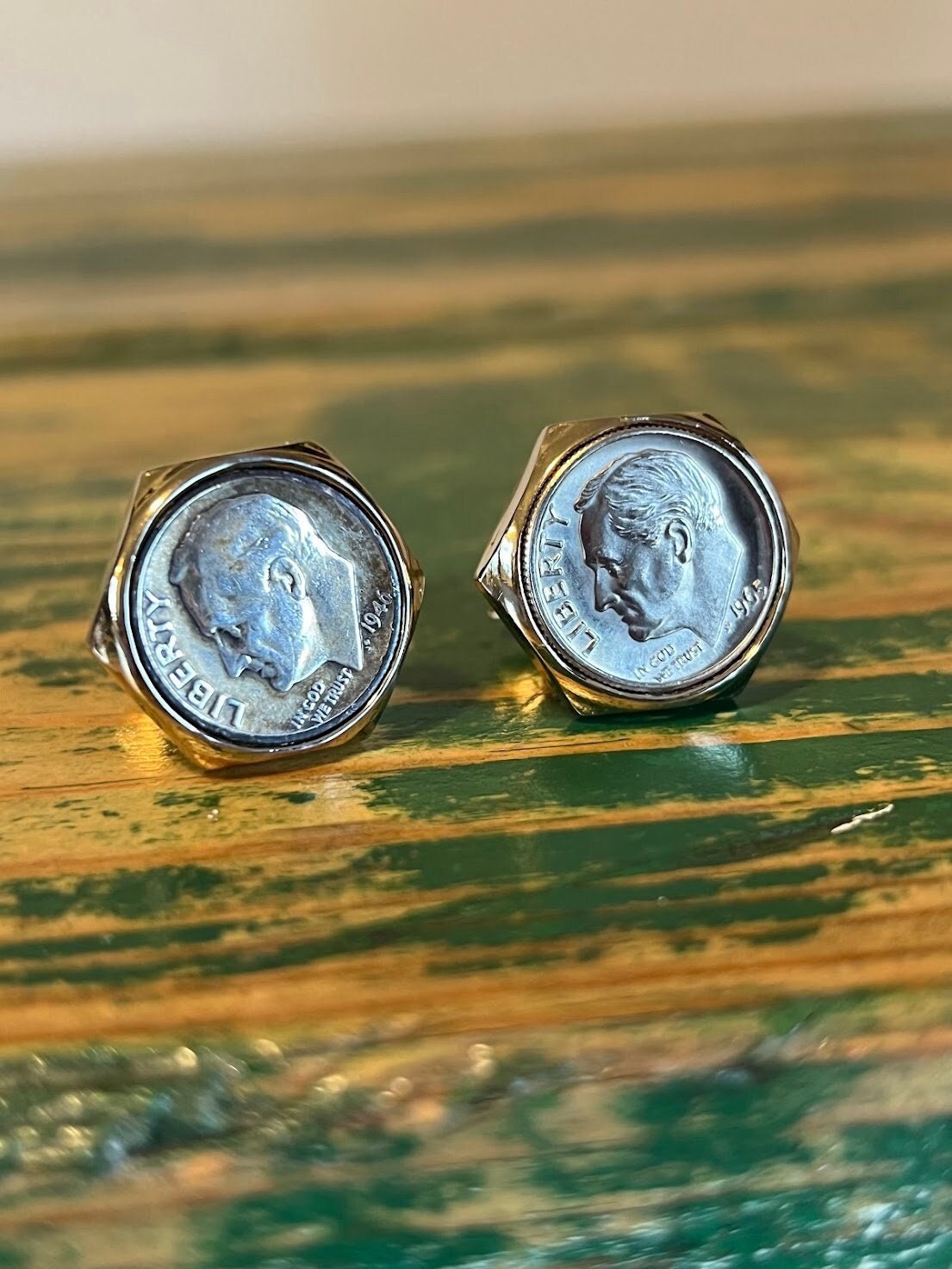 1965 roosevelt dime - Etsy 日本