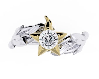Anillo Kingdom Hearts Paopu Jewel, anillo de compromiso, anillo de jugador, KH, Kairi, Sora