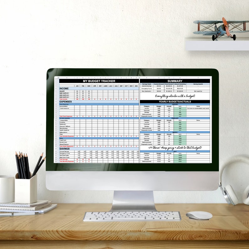 2024 Finance Planner, 2024 Monthly Budget Spreadsheet, 2024 Expense