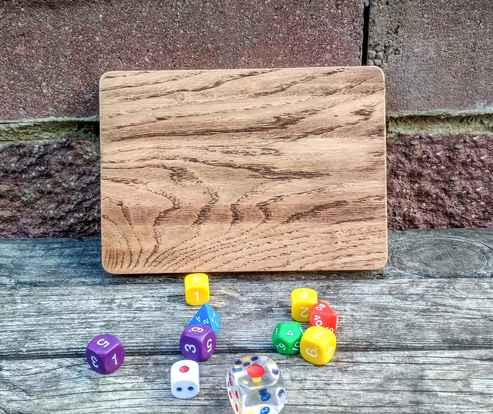 Personalized Custom Dice Tray Board Game Accessories Wooden Etsy