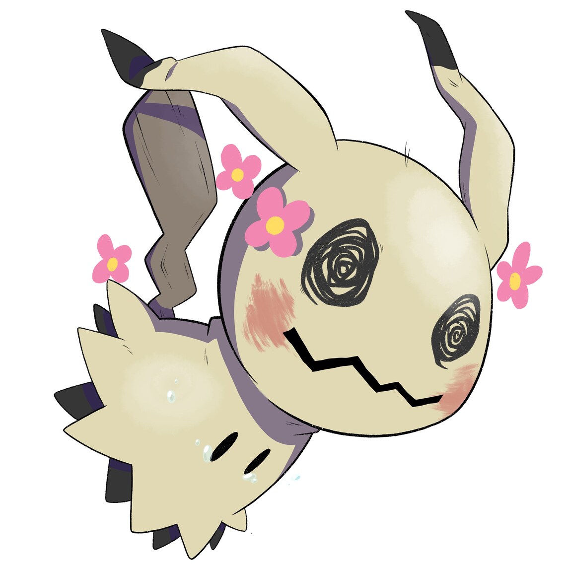 Mimikyu Sticker Pokémon Etsy