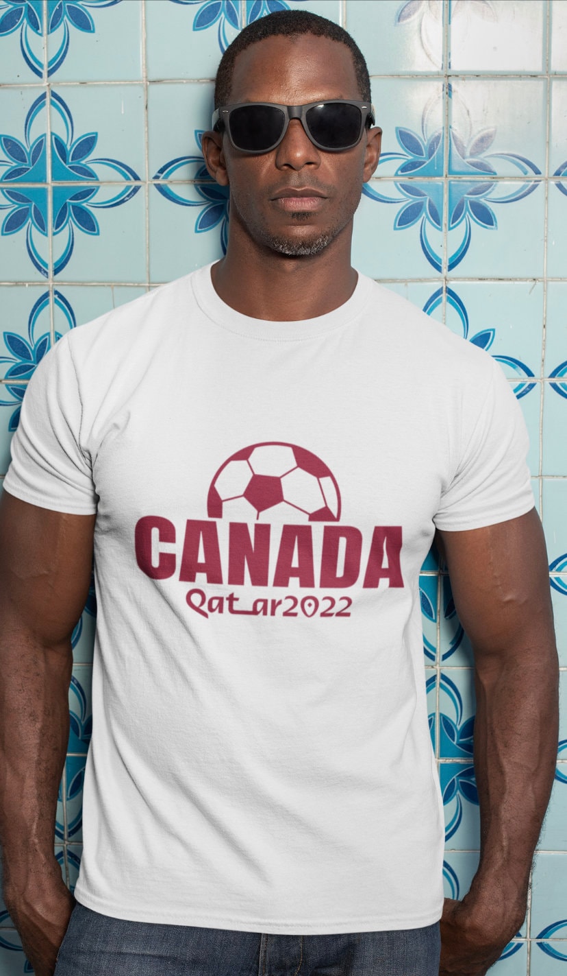 Team Canada Soccer T Shirt Mens Soccer T Shirt World Cup Etsy