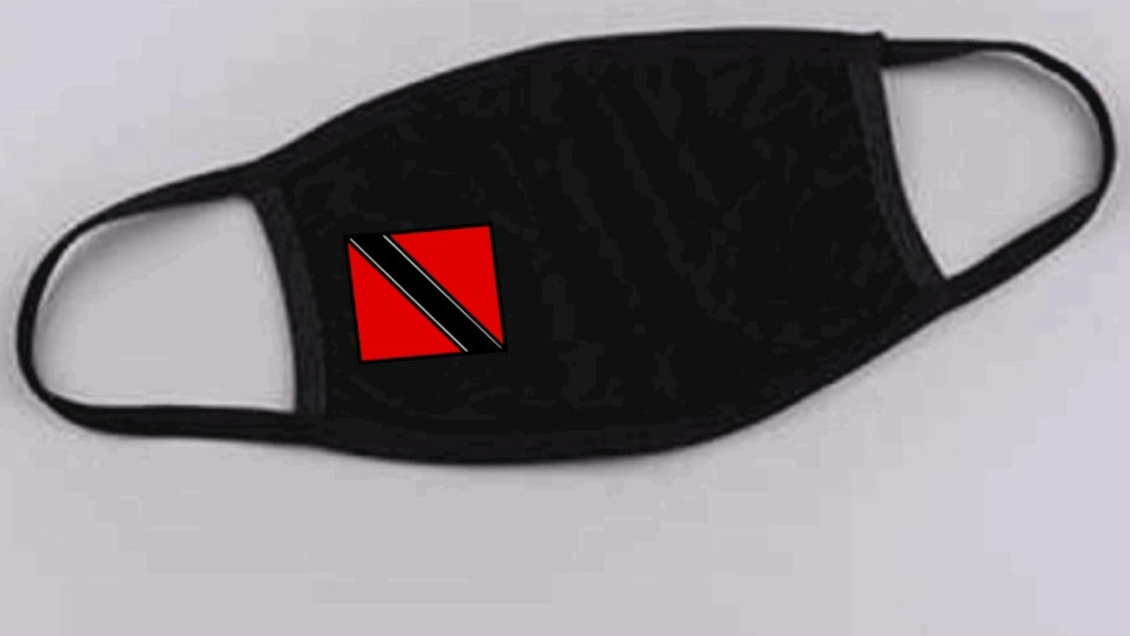 TRINIDAD & TOBAGO Mask Trinidad and Tobago flagBlack Face Etsy
