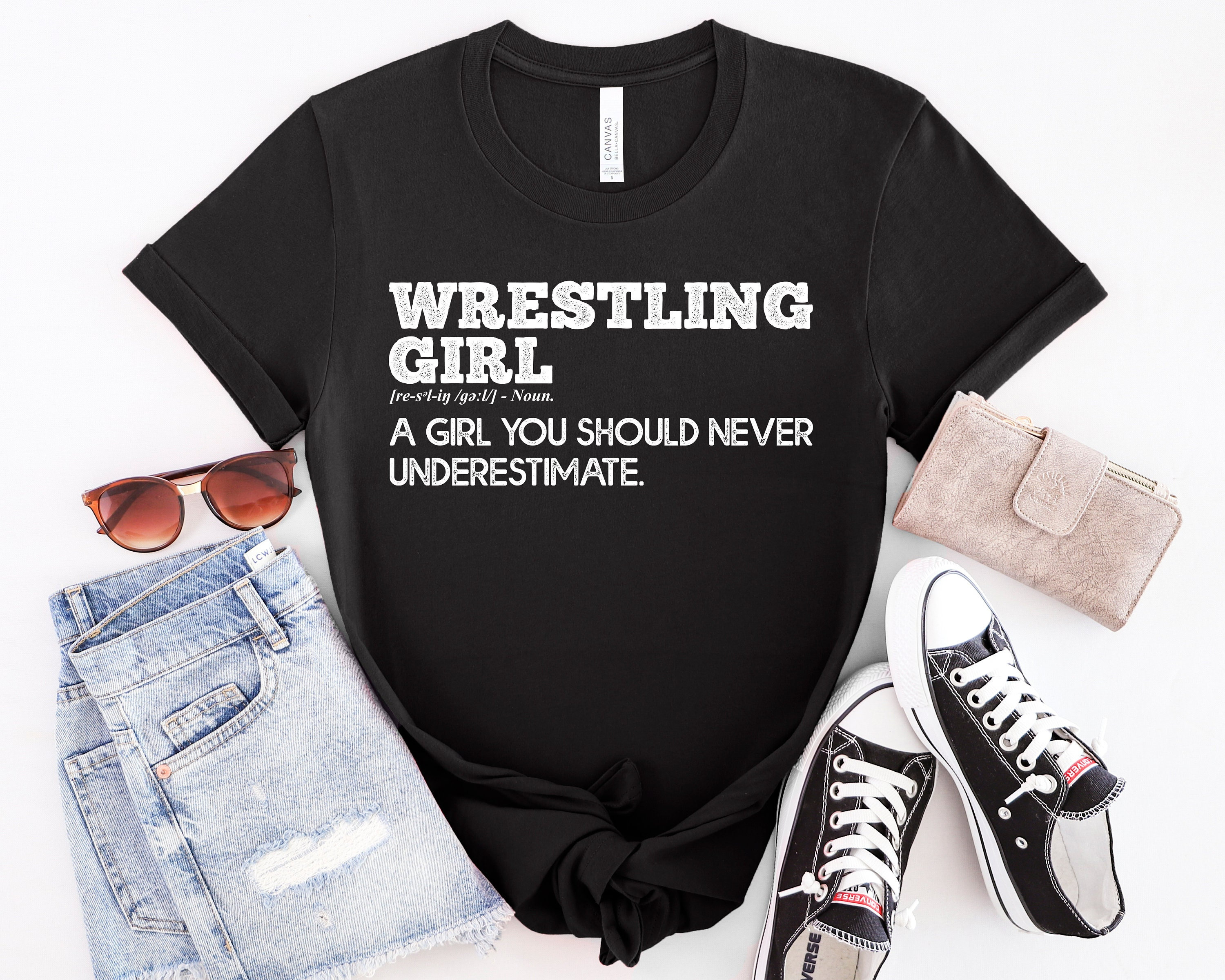 Funny Wrestling Girl Women Wrestler Gift' Insulated Stainless