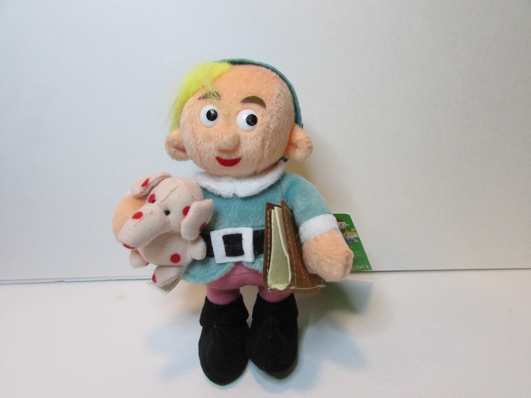 Vintage Stuffins Herbie Elf Standing Plush Stuffed Animal Etsy