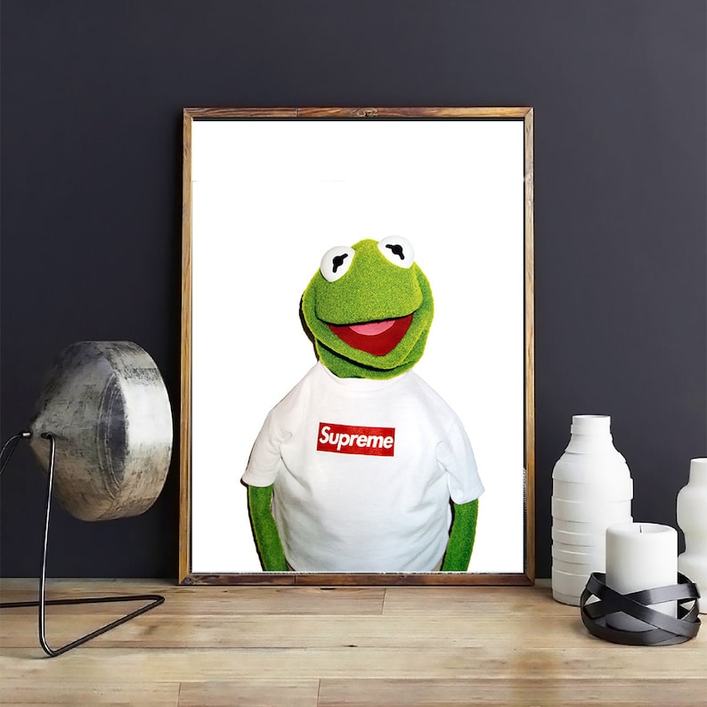 kermit the frog supreme poster