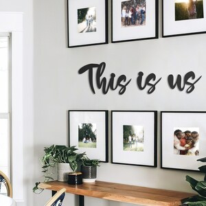 This is Us Metal Sign, This is Us Wall Decor, Metal Wall Art, Family ...