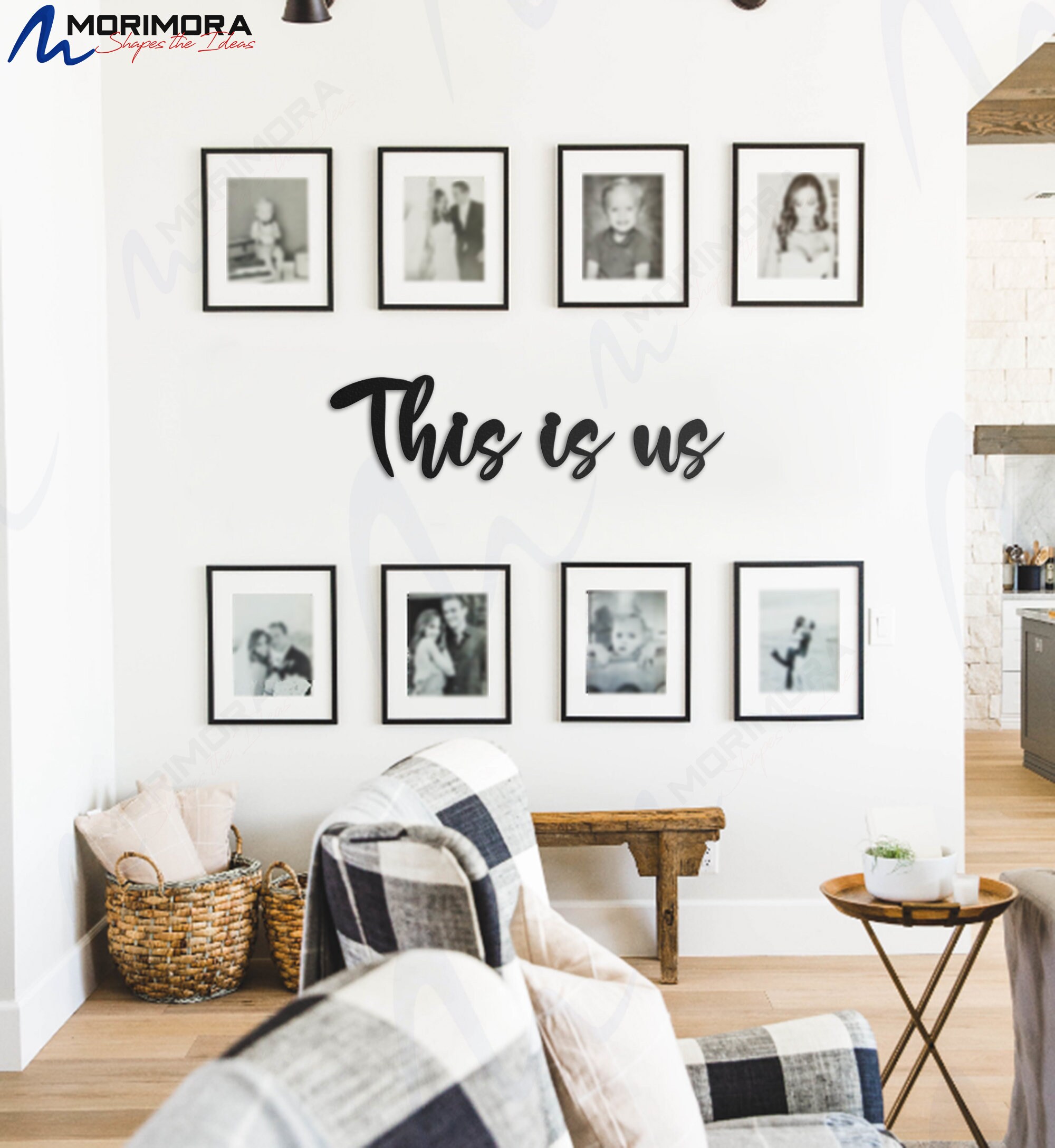 This is Us Metal Sign This is Us Wall Decor Metal Wall Art Etsy