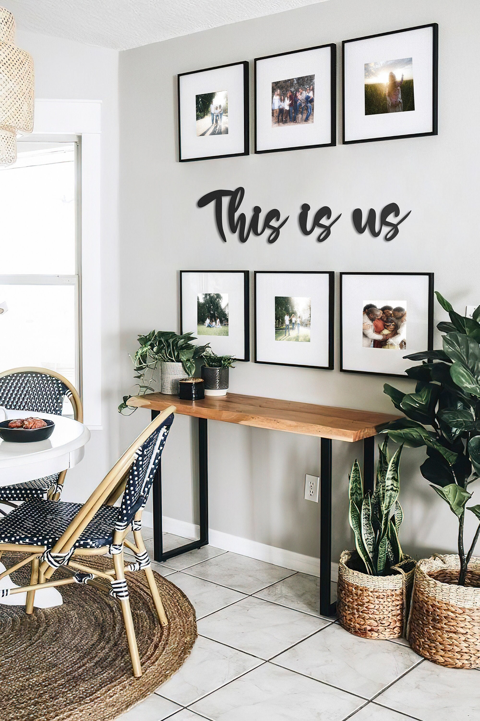 This is Us Metal Sign This is Us Wall Decor Metal Wall Art Etsy