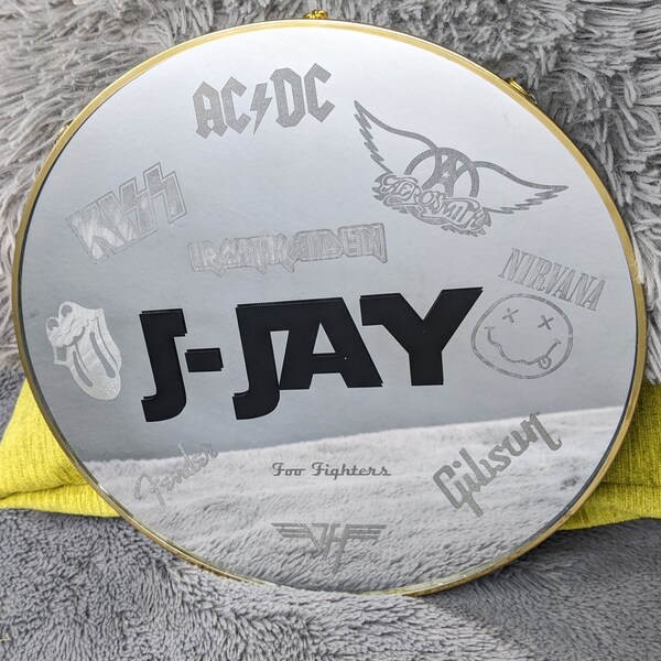 Engraved Wall Mirror Etsy UK