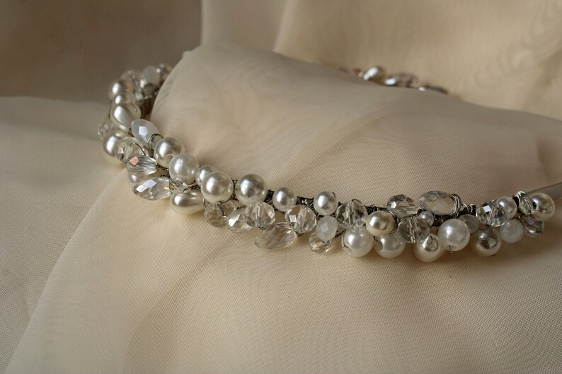 Silver wedding diadem Royal Baroque Wedding Crown Tiara Surprise Now free shipping price