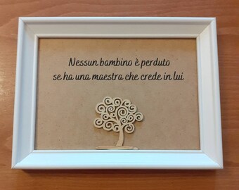 Regalo Per Maestre Etsy