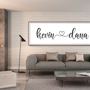 Your Personalized Name With Heart Printable,personalized Couples Name ...