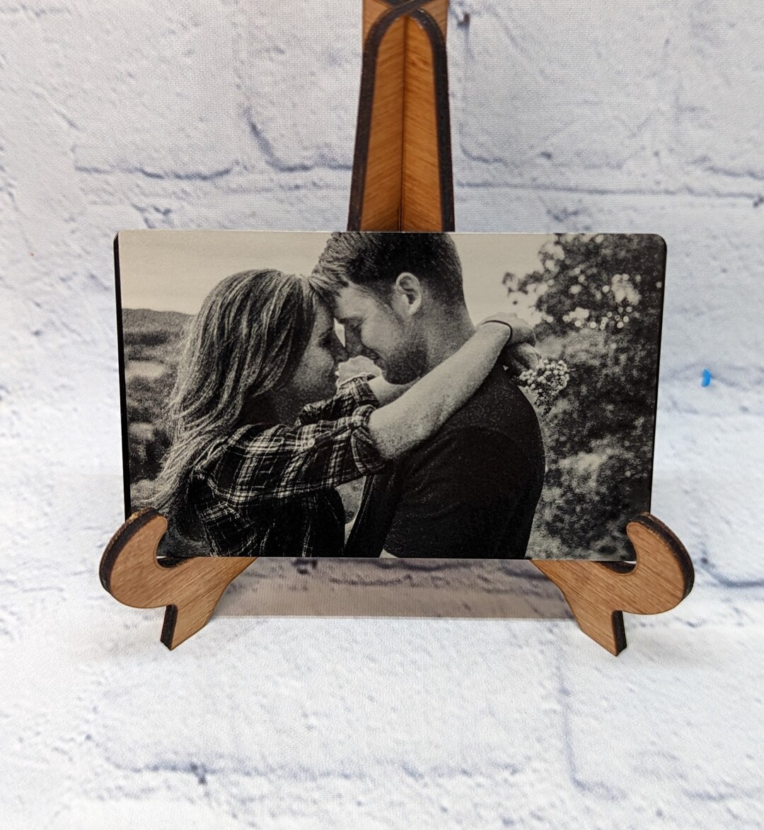 Personalized Metal Wallet Insert Card, Engraved Aluminum Wallet Card ...