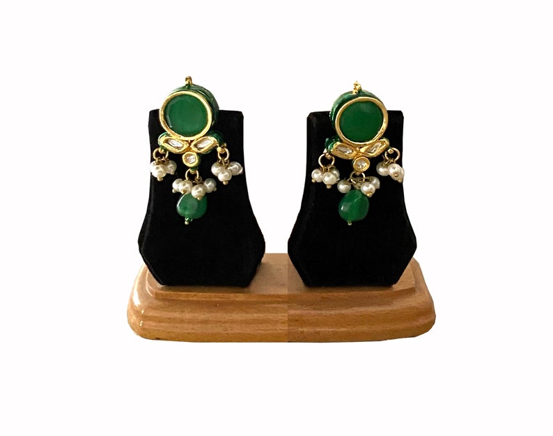 Nuha Fashion Gold Plated Necklace Set with Earrings for Women and Girls