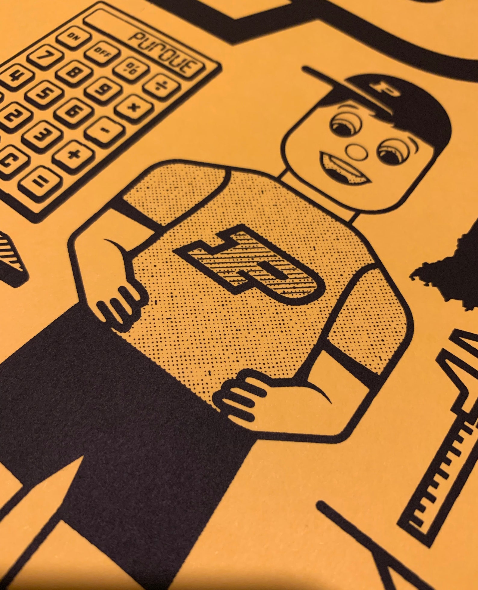 Purdue Poster - LIMITED EDITION Screen Printed Poster - Etsy